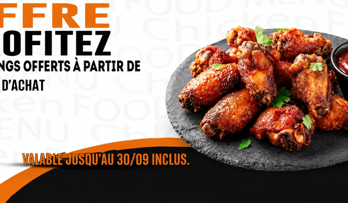 Commander chez chicken king 91